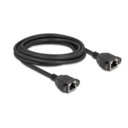 DeLOCK 90786 networking cable Black 3 m Cat6a S/FTP (S-STP)