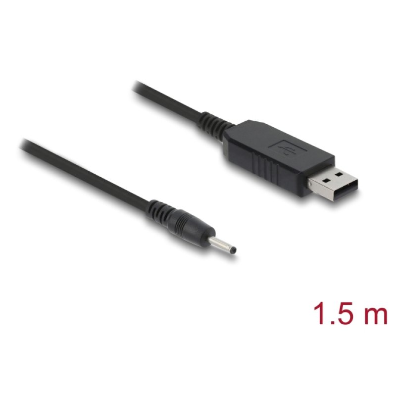 DeLOCK 90982 câble électrique Noir 1,5 m USB A CC