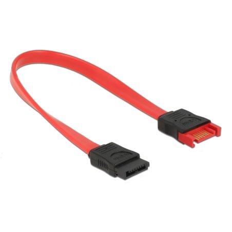 DeLOCK 83952 SATA cable 0.2 m SATA 7-pin Black, Red
