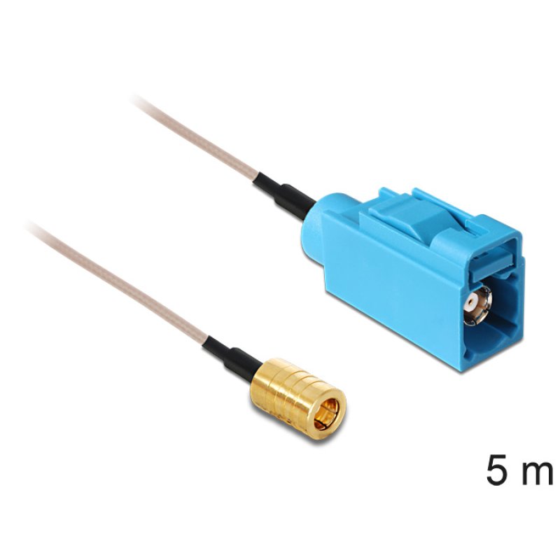 Delock Antennenkabel SMB Buchse zu FAKRA Z Buchse RG-316 5 m