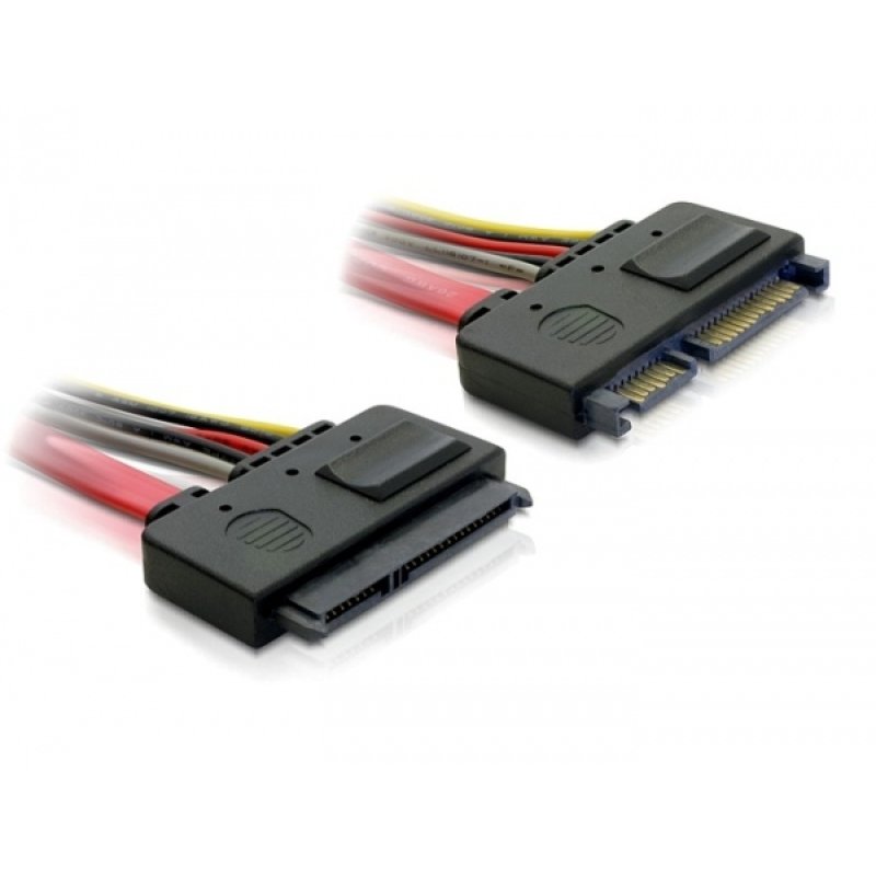 DeLOCK SATA Cable 0.5m câble SATA 0,5 m Rouge