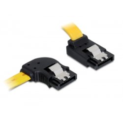DeLOCK 0.5m SATA III SATA cable Yellow