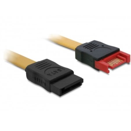 DeLOCK 1m SATA III câble SATA Marron