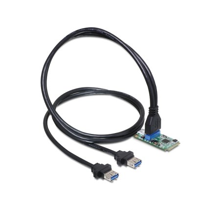 Delock Mini PCIe I/O PCIe full size 1 x 19 Pin USB 3.0 Pin Header
