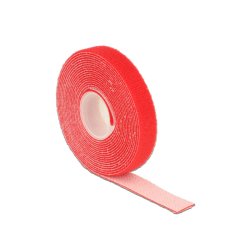 Delock Klettband auf Rolle L 3 m x B 13 mm rot