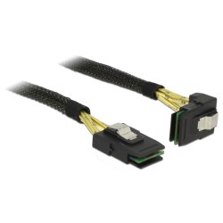 DeLOCK 0.5m, 2xMini SAS SFF-8087 Black