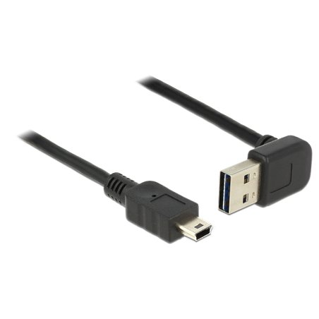 DeLOCK 85184 câble USB USB 2.0 0,5 m USB A Mini-USB B Noir