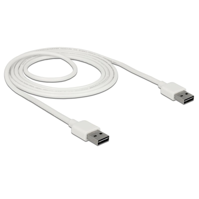 DeLOCK 85194 câble USB USB 2.0 2 m USB A Blanc
