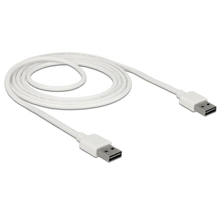 DeLOCK 85194 câble USB USB 2.0 2 m USB A Blanc