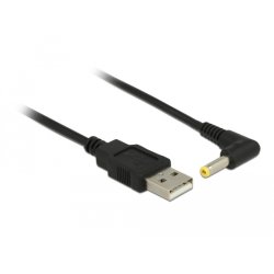 DeLOCK 85544 power cable Black 1.5 m USB A