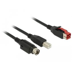 DeLOCK 85489 USB cable USB 2.0 3 m USB B Black