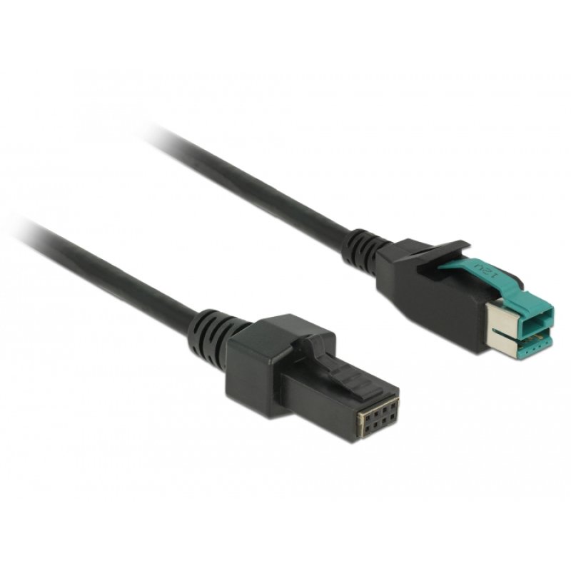 DeLOCK 85484 power cable Black 3 m PoweredUSB
