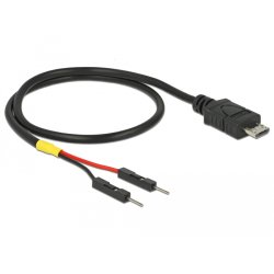 DeLOCK 85408 USB cable 0.3 m Micro-USB B Black