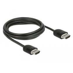 DeLOCK 84964 câble HDMI 2 m HDMI Type A (Standard) Noir