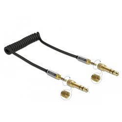 DeLOCK 85836 câble audio 1 m 3,5mm Noir