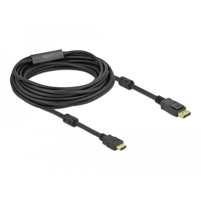 Delock Passives DisplayPort 1.2 zu HDMI Kabel 4K 30 Hz 10 m