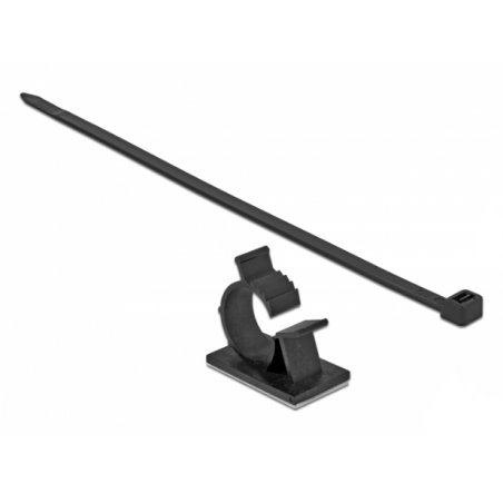 DeLOCK 18882 cable tie Nylon Black 10 pc(s)