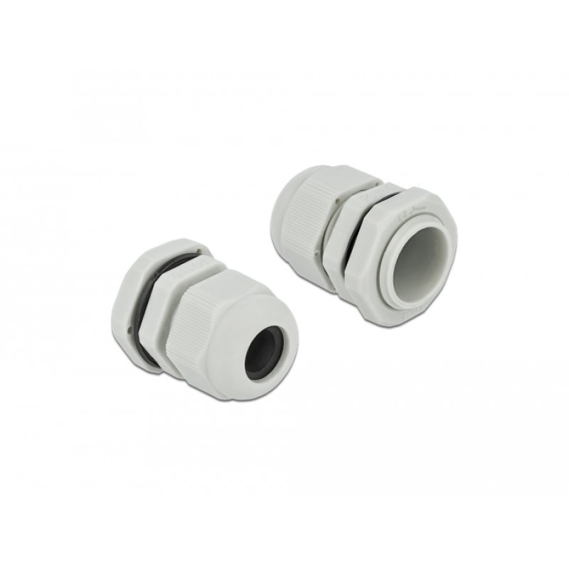 DeLOCK Cable Gland PG13.5 10 pieces grey