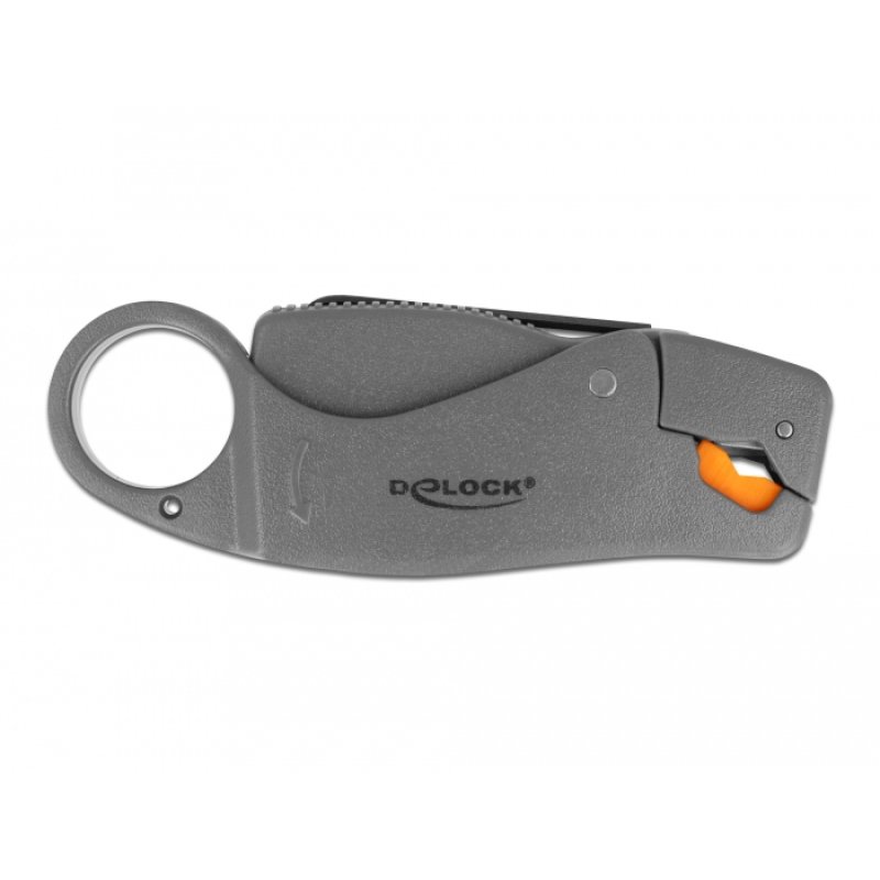 DeLOCK Stripping Tool for coaxial cables with 3 blades