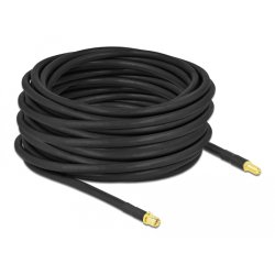 DeLOCK Antenna Cable SMA plug to SMA jack LMR/CFD300 15 m low loss
