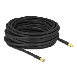 Delock Antennenkabel SMA Stecker zu SMA Buchse LMR/CFD300 10 m low loss