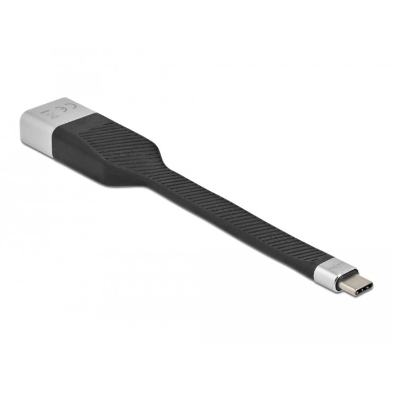 DeLOCK Câble plat FPC USB Type-C à Gigabit LAN 10/100/1000 Mbps 15 cm