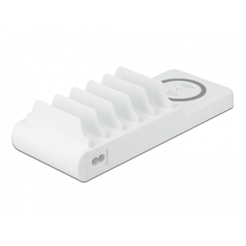 DeLOCK Chargeur USB sans fil, 2 x USB Type-C PD 3 x USB Type-A avec 110 W