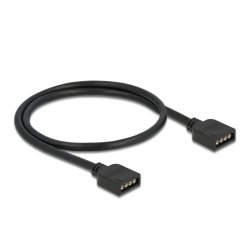 DeLOCK RGB Connection Cable 4 pin for 12 V RGB LED illumination 30 cm
