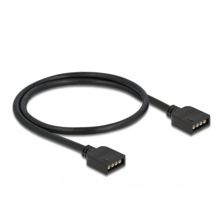 Delock RGB Anschlusskabel 4 Pin für 12 V RGB LED Beleuchtung 30 cm