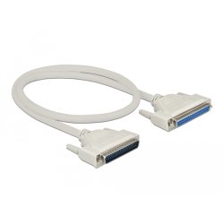 DeLOCK Serial Cable D-Sub 37 male to female 0.5 m