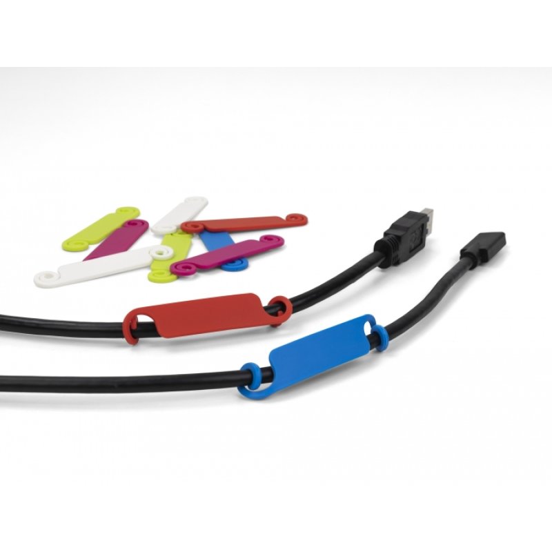 DeLOCK Cable Marker set 10 pieces assorted colours