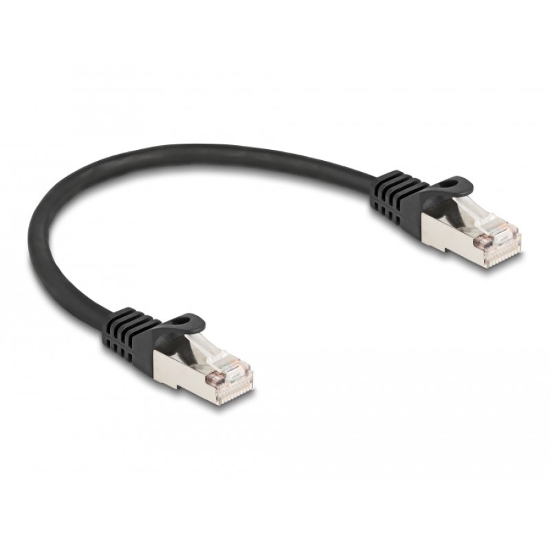 DeLOCK Câble RJ50 mâle à S/FTP RJ50 mâle,0,25 m, noir