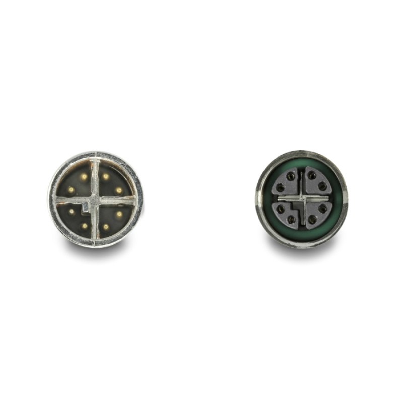 DeLOCK Câble M12 codée X à 8 broches mâle à femelle, PUR (TPU), 5 m