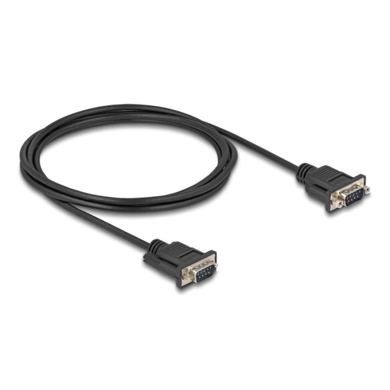 DeLOCK Câble Serial RS-232 D-Sub9 mâle à mâle 2 m