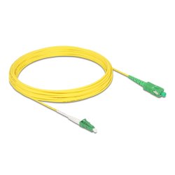 Delock Kabel Lichtwellenleiter LC-APC zu SC-APC Simplex Singlemode OS2 10 m