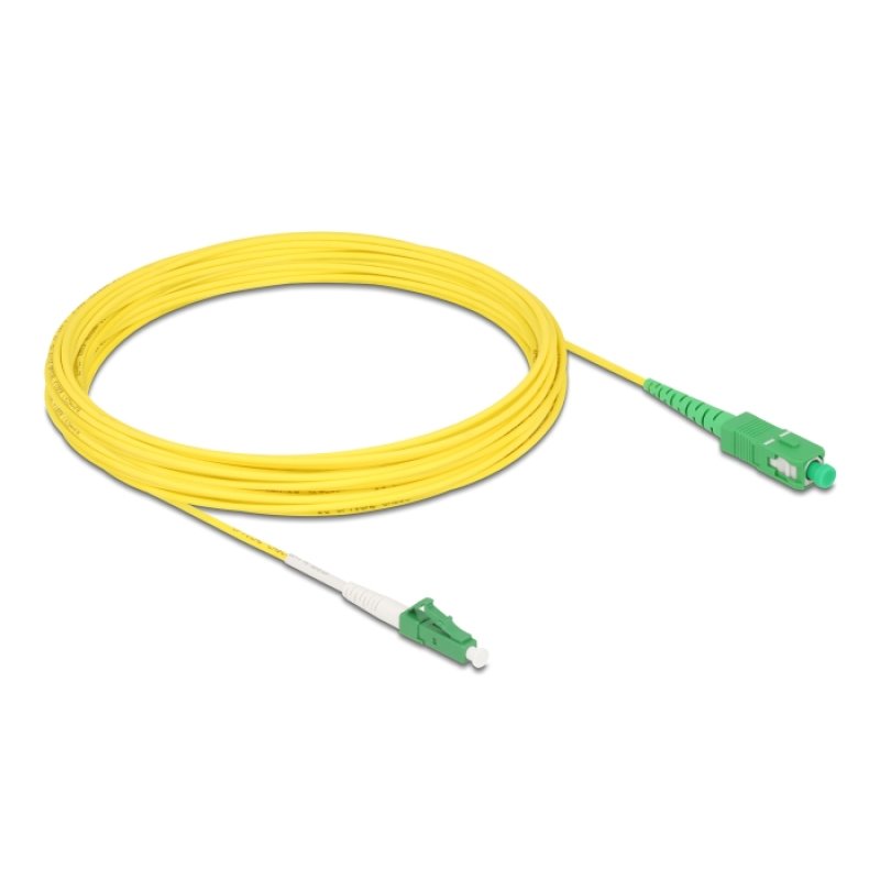 DeLOCK 83876 câble InfiniBand et à fibres optiques 10 m LC SC LC/SC Jaune