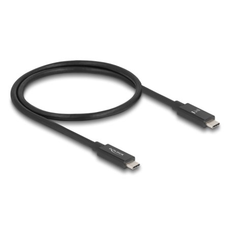 DeLOCK 81210 câble USB USB4 Gen 4x2 0,5 m USB C Noir