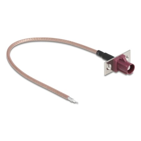DeLOCK 90729 coaxial cable RG-316/U 0.2 m FAKRA D No Bordeaux, Brown