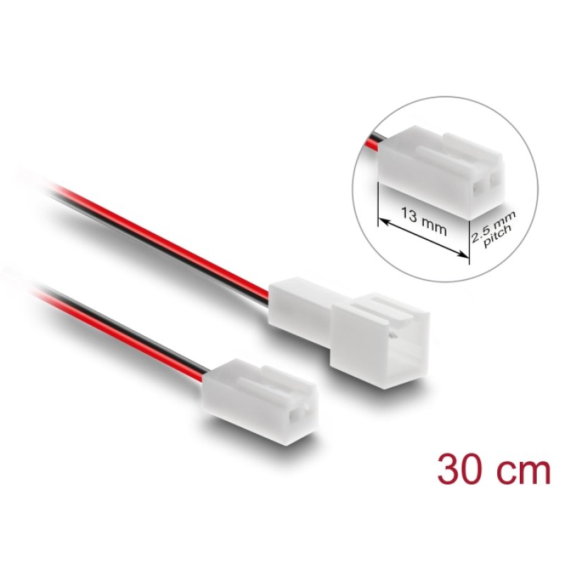 DeLOCK 90869 pièce et accessoire pour systèmes de refroidissement d'ordinateurs Rallonge de câble