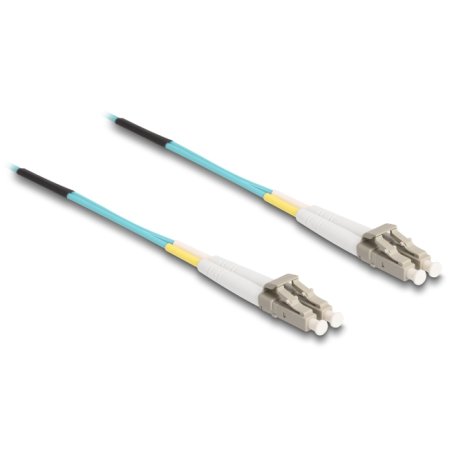 DeLOCK 80152 InfiniBand/fibre optic cable 75 m 2x LC MMF Aqua colour