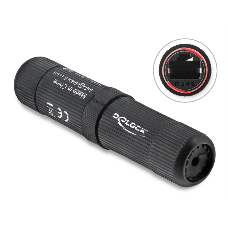 DeLOCK 90780 presse-étoupe Noir Plastique 1 pièce(s)