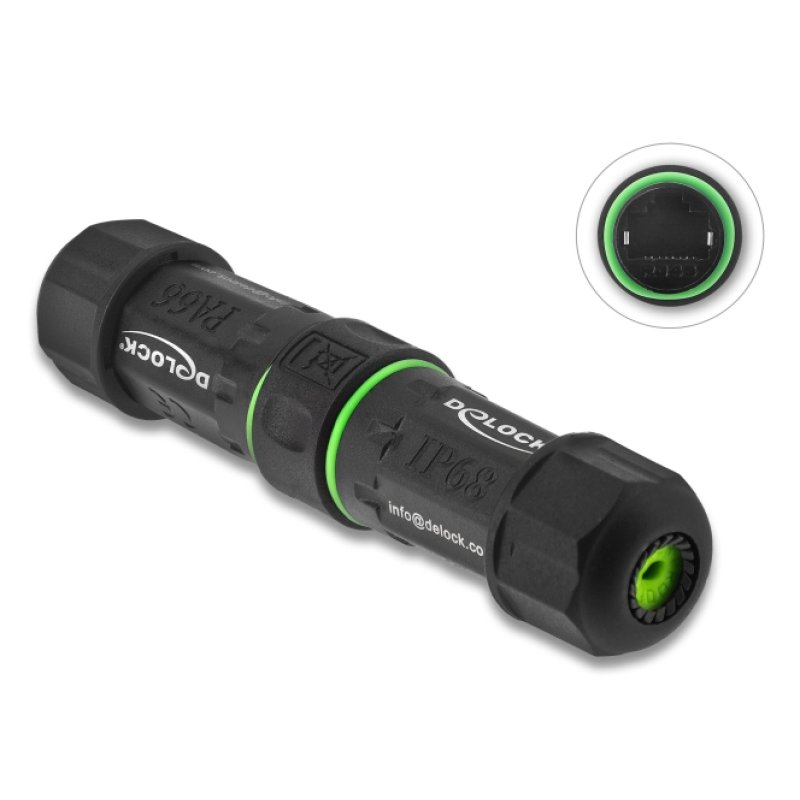 DeLOCK 90098 presse-étoupe Noir Plastique 1 pièce(s)