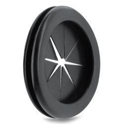 Delock Gummi Kabeldurchführung rund Ø 50 mm schwarz