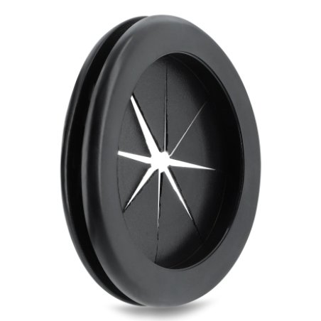 Delock Gummi Kabeldurchführung rund Ø 50 mm schwarz