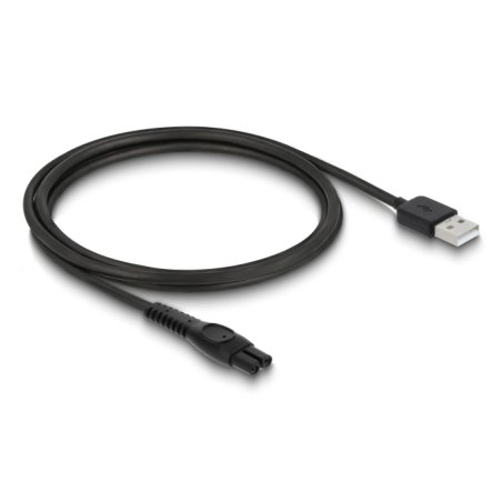 DeLOCK 90981 câble électrique Noir 1 m USB A 2 broches