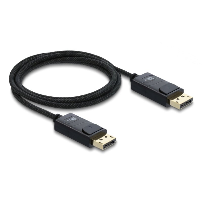 DeLOCK 81672 câble DisplayPort 2 m Noir