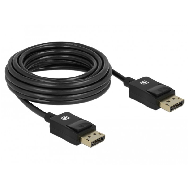 DeLOCK 85299 DisplayPort cable 0.5 m Black