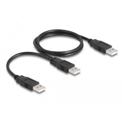 DeLOCK Câble USB 2.0 Type-A vers 2 x Type-A 70 cm