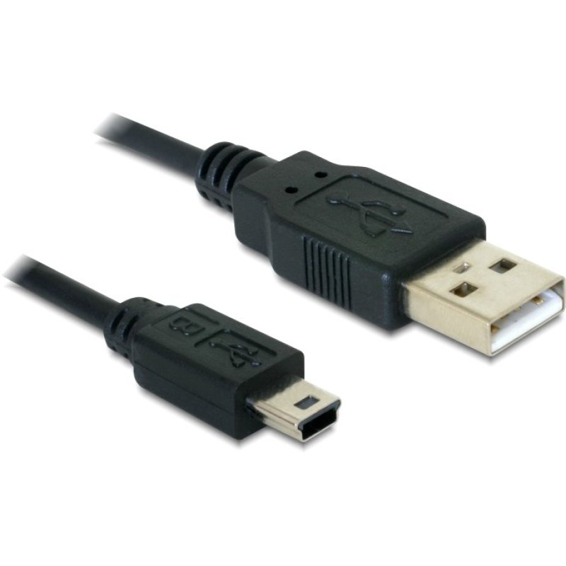 DeLOCK 82311 câble USB USB 2.0 3 m USB A Mini-USB B Noir