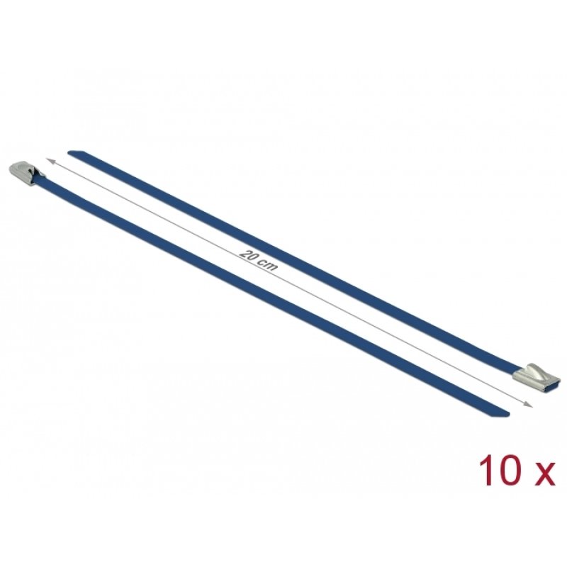 DeLOCK 18793 cable tie Steel Blue 10 pc(s)